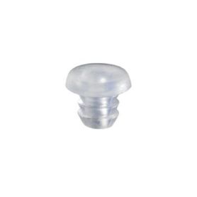 Hettich - Aanslagdemper om in te drukken - Transparant - ø 5 mm - Dikte: 1.5 mm - 10 stuks