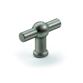 Meubelknop 50 / 37 mm - Zamak - Kleur: Tin 