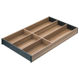 Bestekinzet voor Legrabox - Houtdesign - Tennessee Noten - NL vanaf: 550 mm-52.2 cm