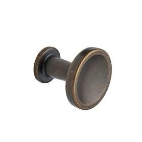 Meubelknop - Zamak - ø 30 x 30 mm - Brons