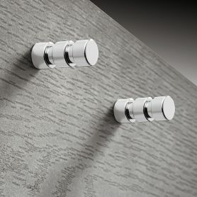 Garderobehaak - Messing - 14x32mm