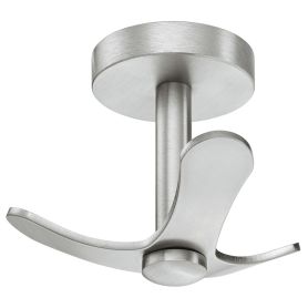 Garderobe Plafondhaak - RVS - 95x65mm - Draaibaar