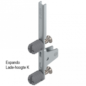 Blum Legrabox Frontbevestiging - Expando - Ladehoogte: K