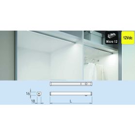 Led armatuur type Twig - Lengte 1160 mm.