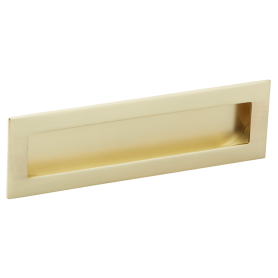 Komgreep - Zamak - Goud Mat - 160 x 50 mm - Om te lijmen