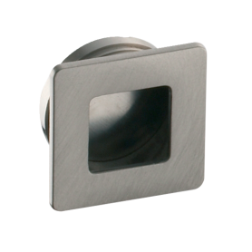 Komgreep - RVS Look - 40 x 40 mm - Om te lijmen