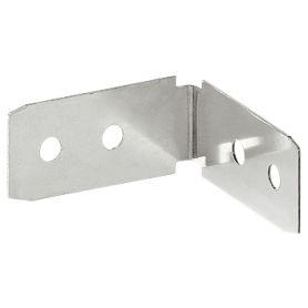 Bevestigingshoek 90° - C- en L Profiel - RVS