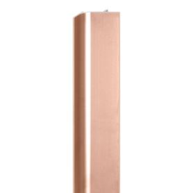 L Profiel Verticaal - Aluminium - Koper glanzend - 2500 mm