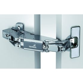 Hettich Sensys- met pot in Intermat-design - Opliggend - 165° - Veer