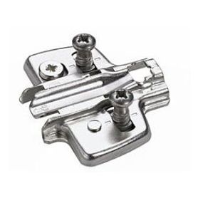 Hettich Sensys Kruismontageplaat + Euroschroeven - Afstand: 0 en 1.5 en 3 en 5 mm-1,5 mm