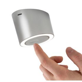 Unika Led Opbouw-spot met Dimmer - Hoek van 15° - RVS look