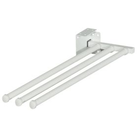 Handdoekhouder - 3 Armen - Wit - 430 mm